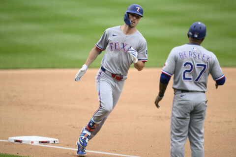 Carter and Burger power Rangers to 4-2 win over Nationals